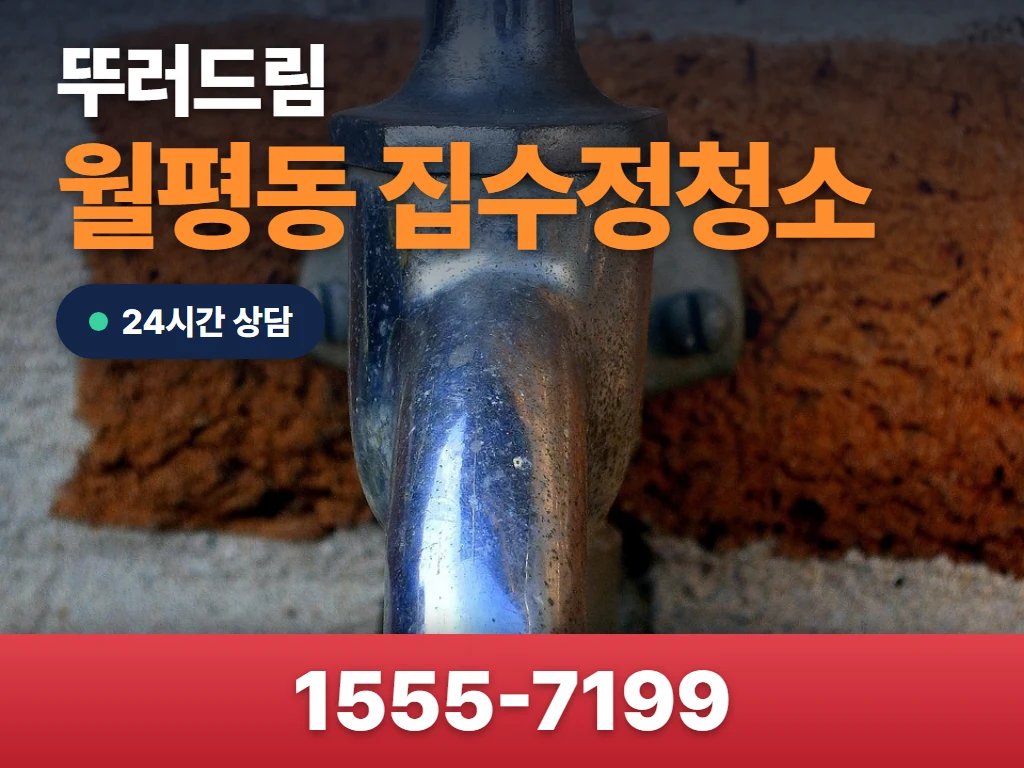 월평동 집수정청소 현장